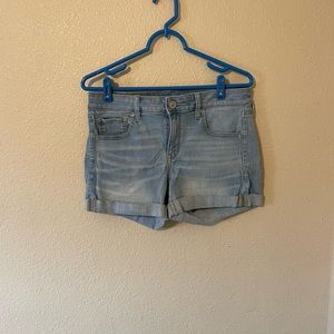 Light Denim MIDI Shortd